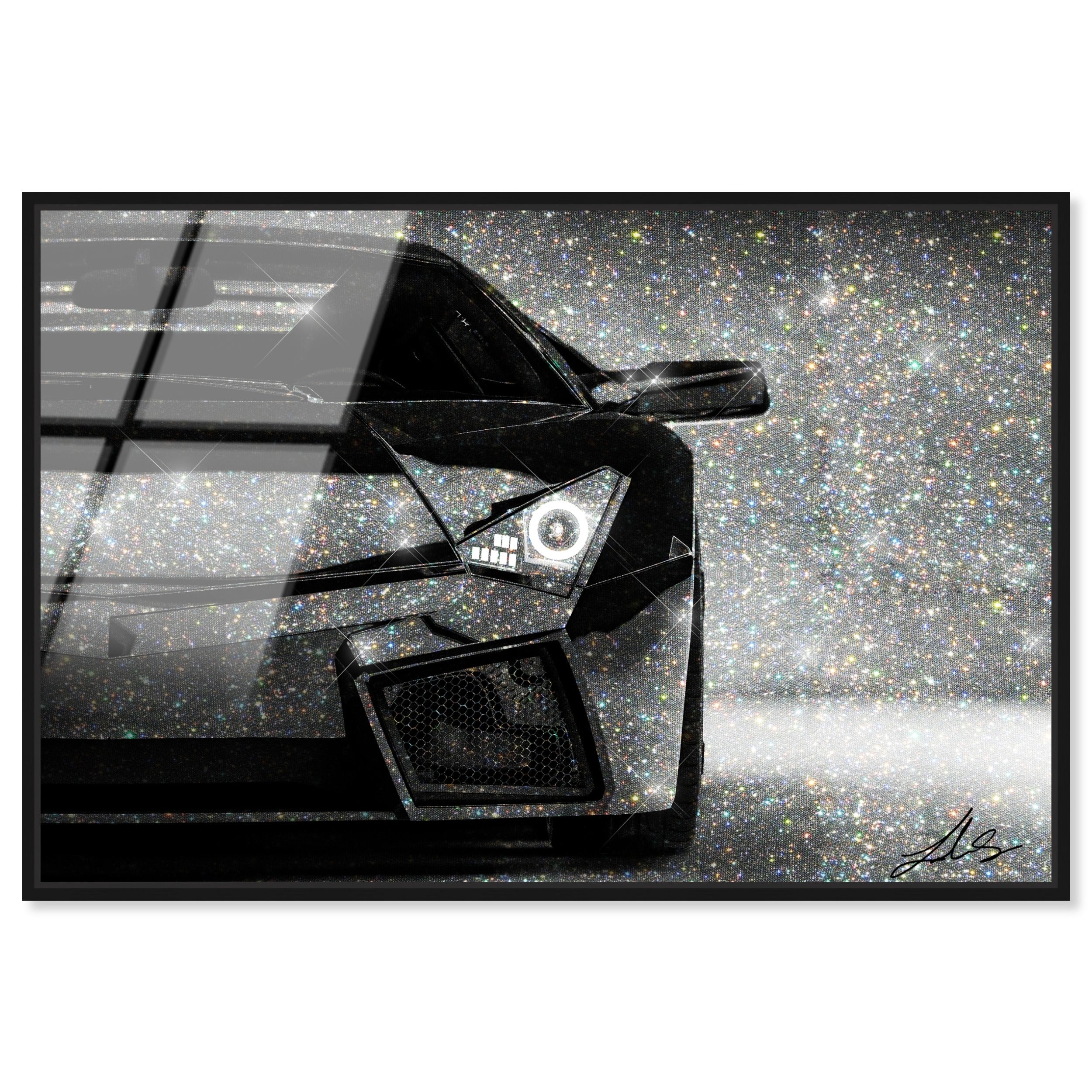 Love Doesn't Drive a Lambo | Wall Art by The Oliver Gal