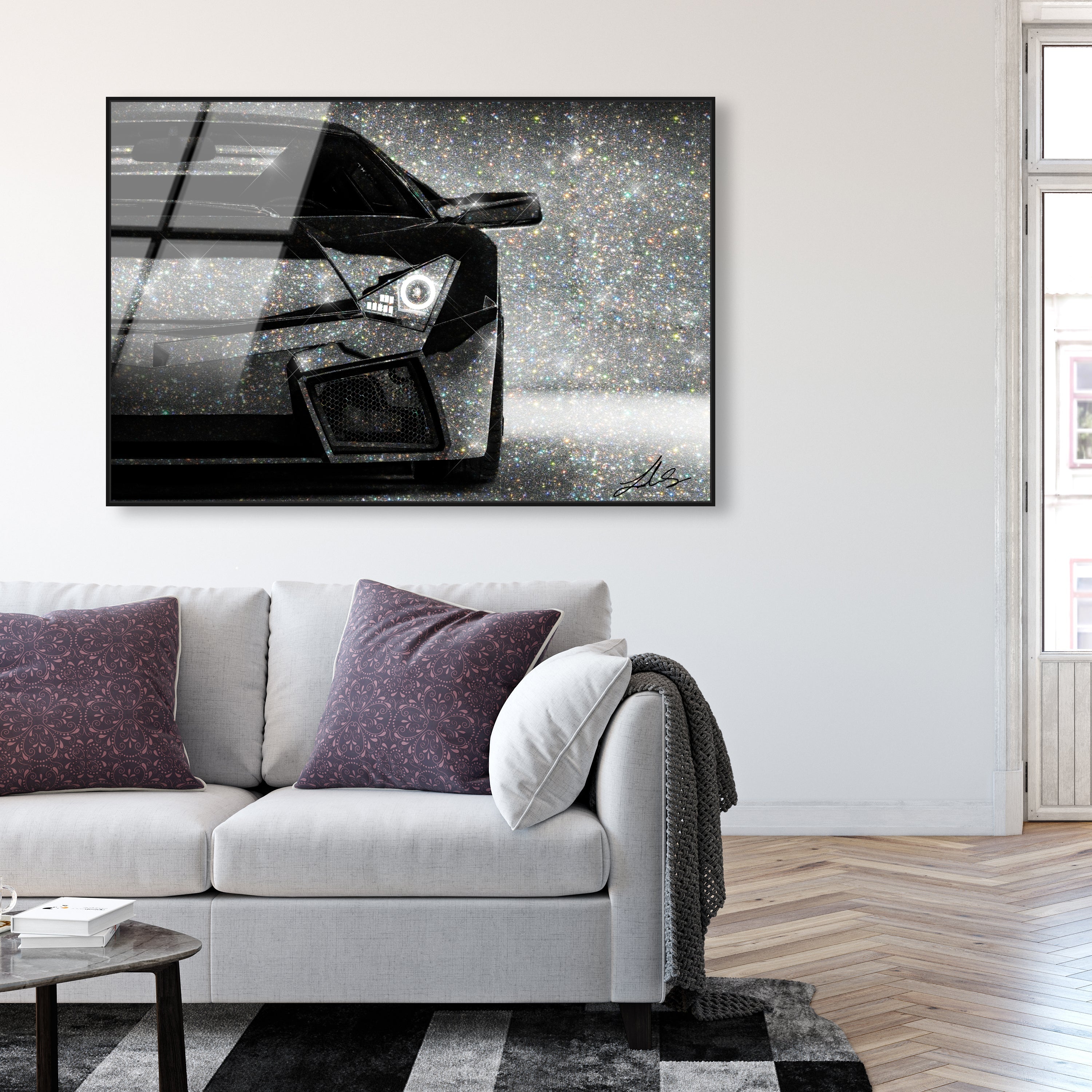 Love Doesn't Drive a Lambo | Wall Art by The Oliver Gal