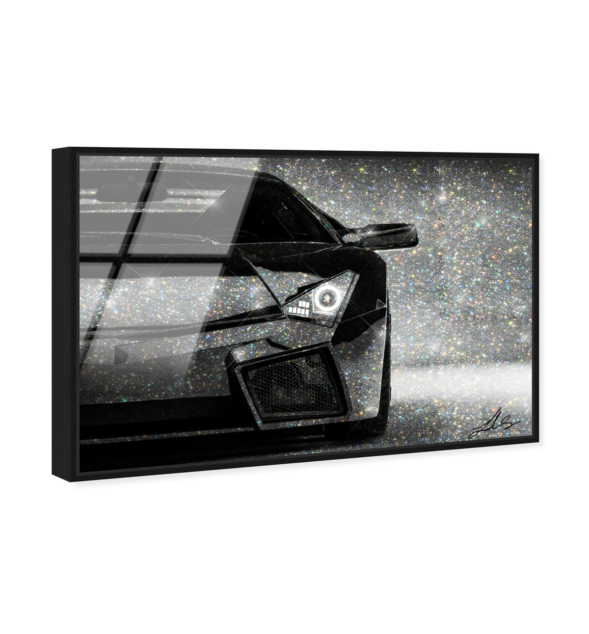 Love Doesn't Drive a Lambo | Wall Art by The Oliver Gal
