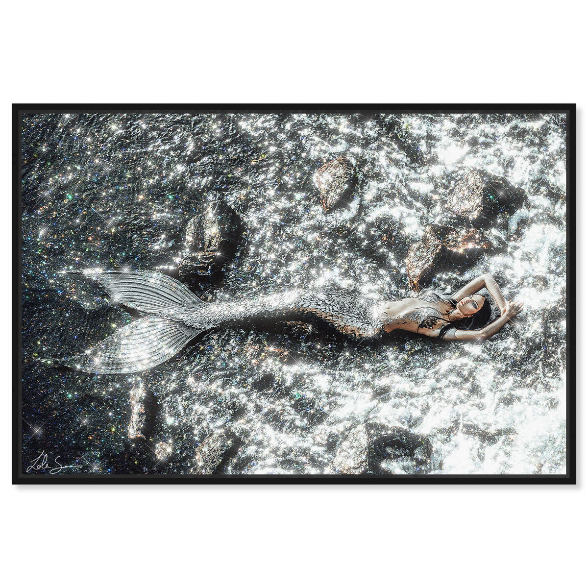54x36/Framed Canvas/BFL