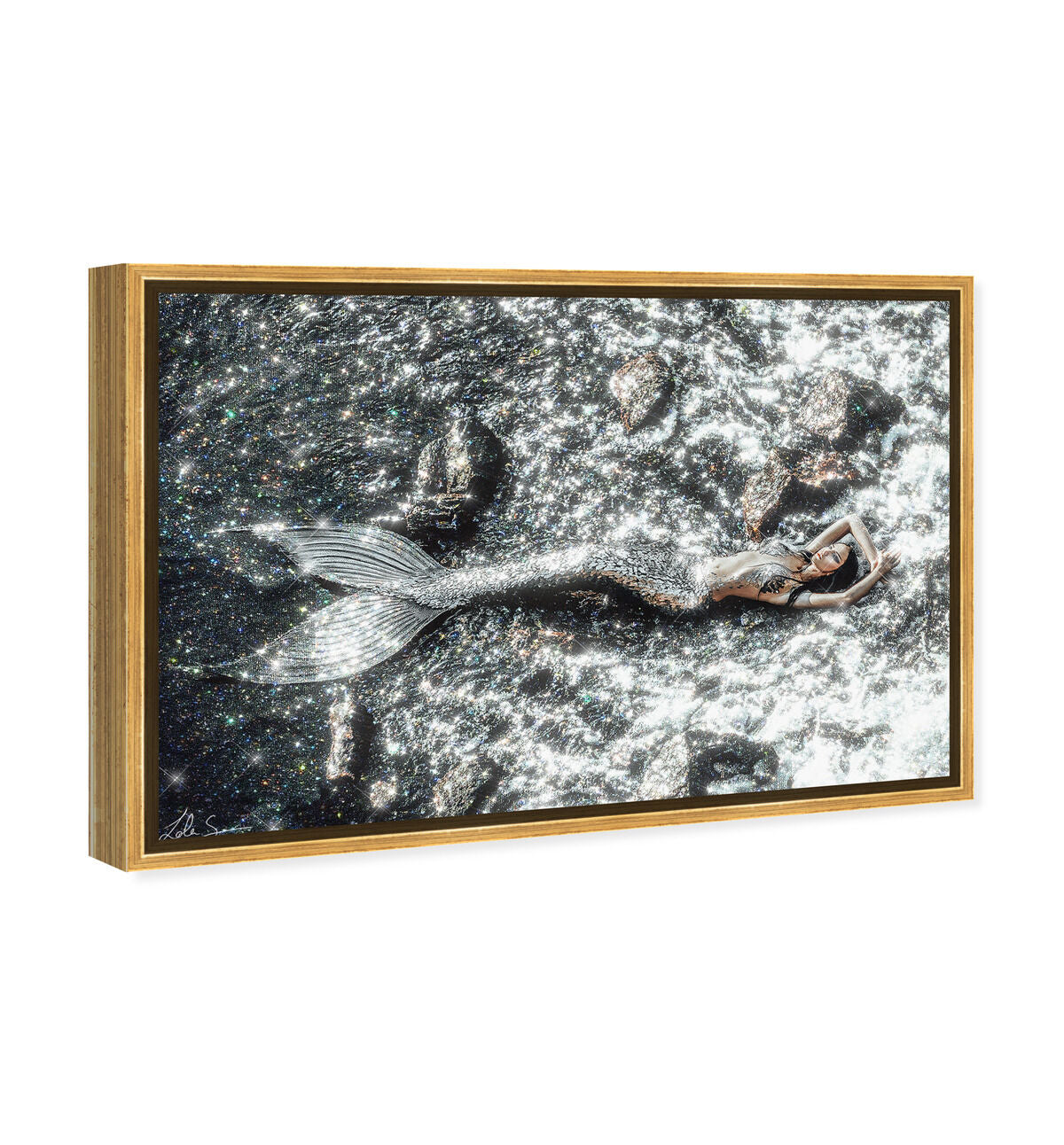 54x36/Framed Canvas/PSGLD