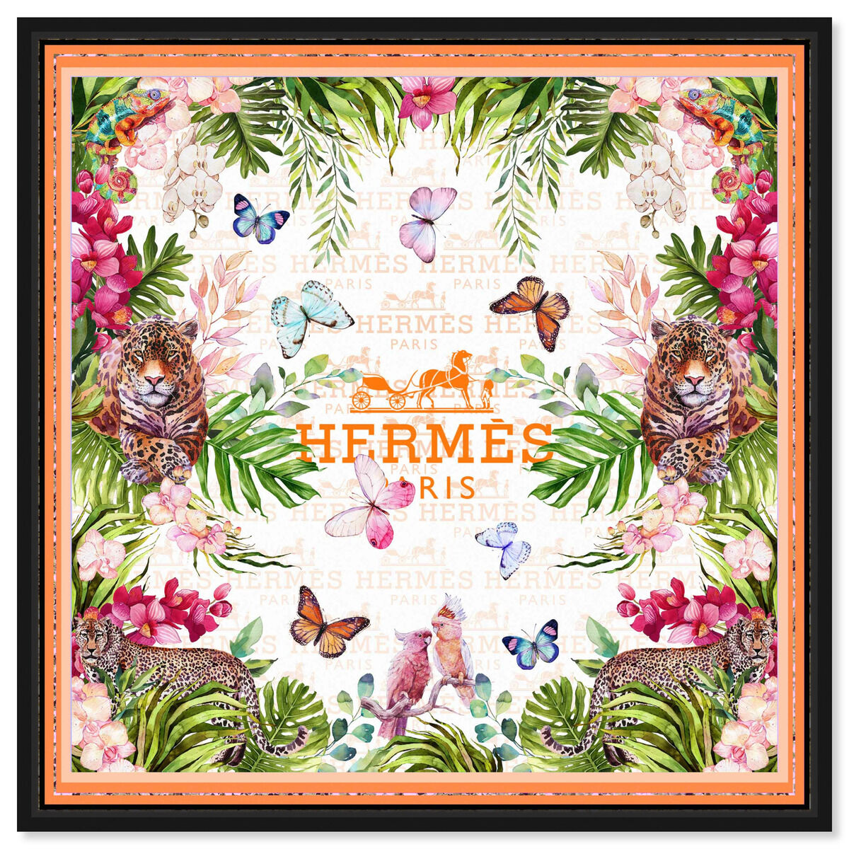 Jungle Parade | Wall Art by The Oliver Gal