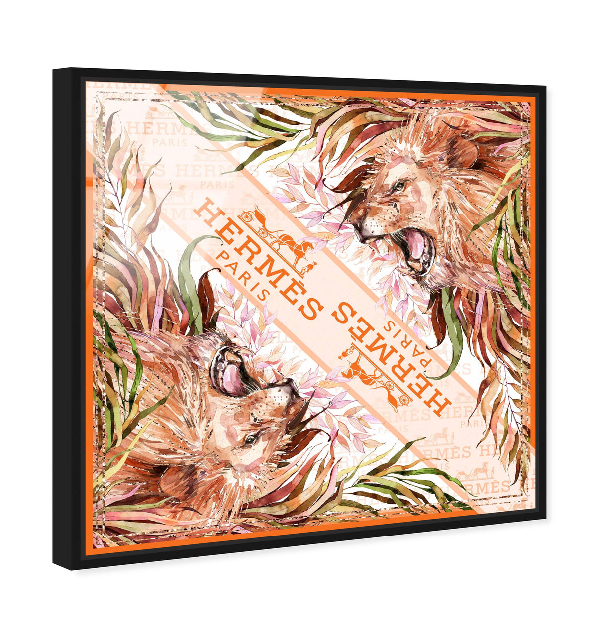Lion's World | Wall Art by The Oliver Gal