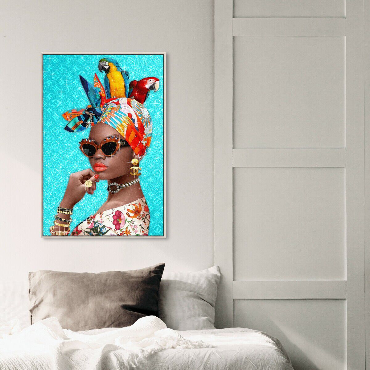 36x54/Framed Canvas/CFL