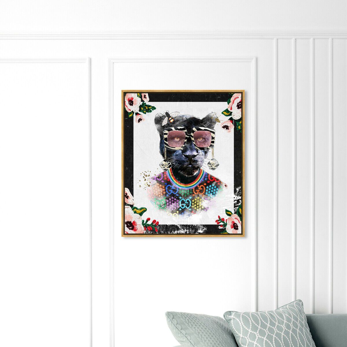 36x45/Framed Canvas/PSGLD