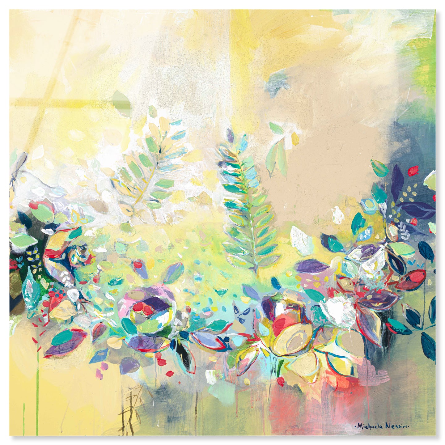40x40/Acrylic/Unframed