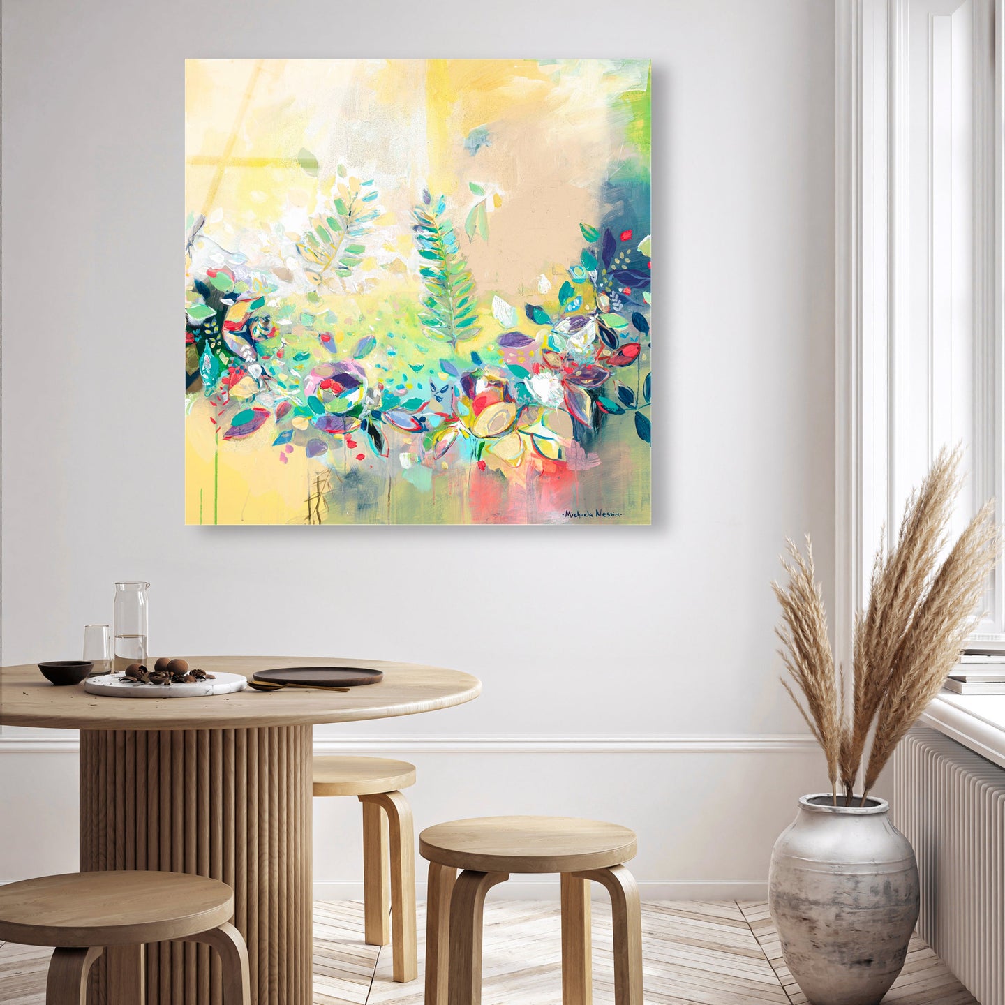 40x40/Acrylic/Unframed