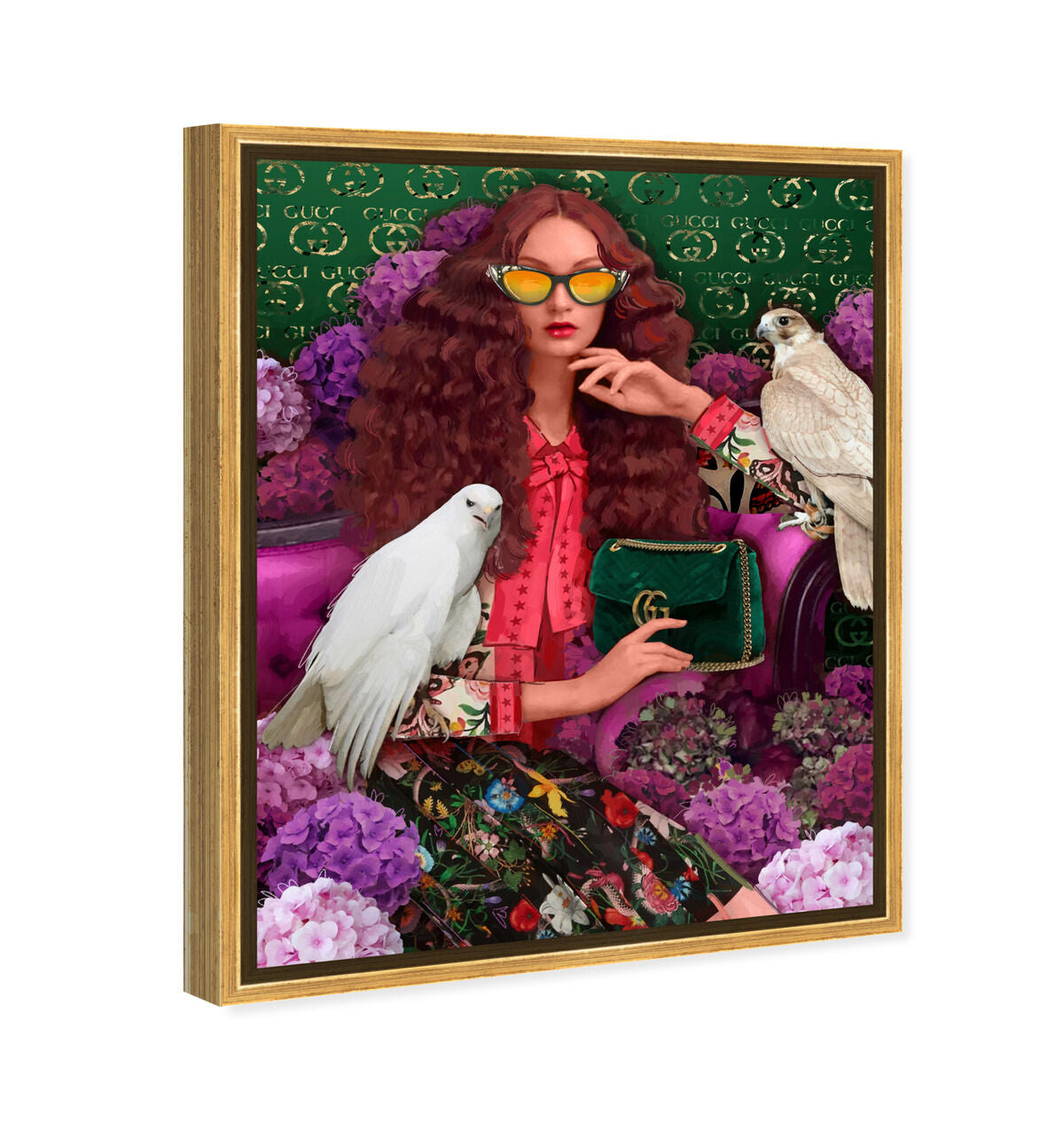 36x45/Framed Canvas/PSGLD