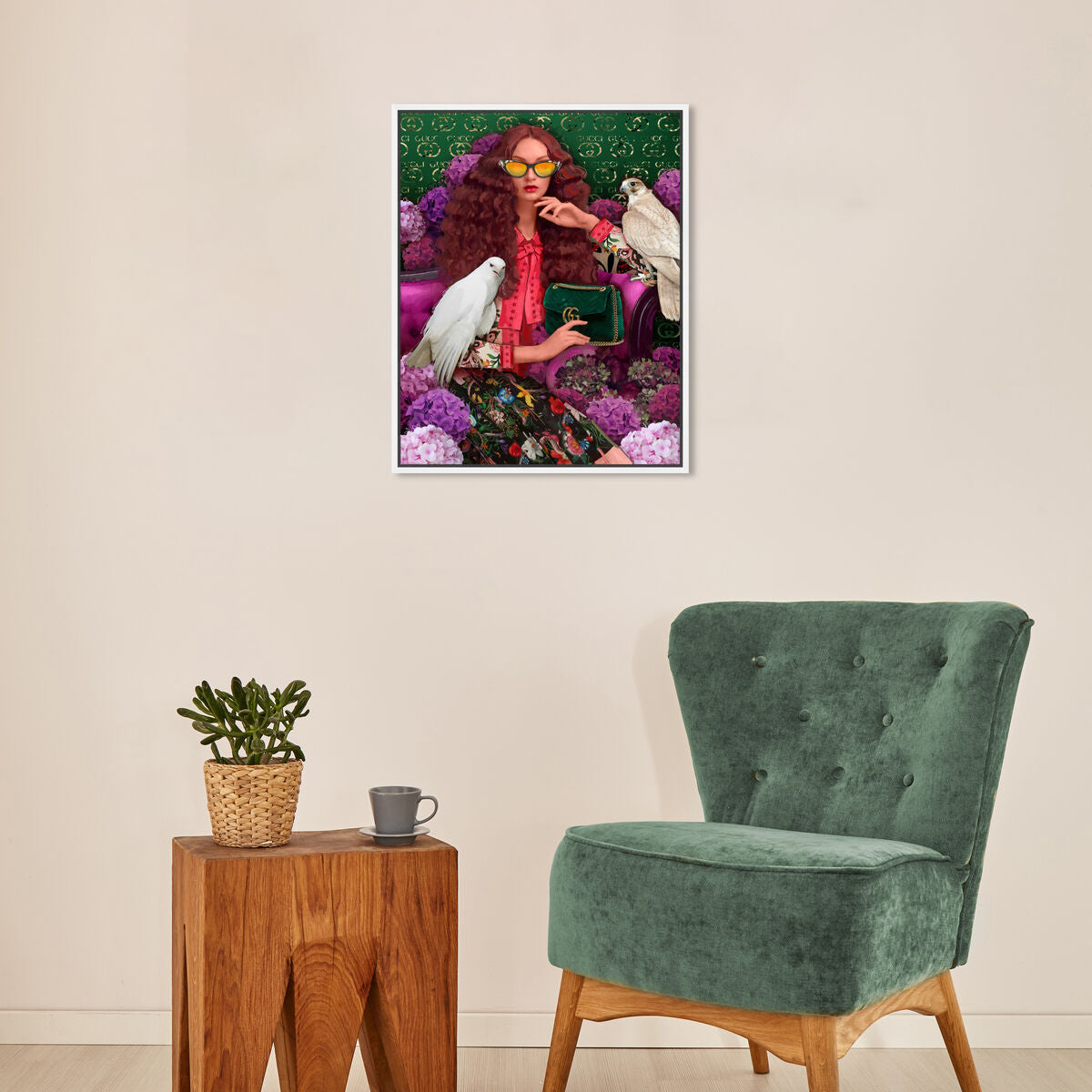 36x45/Framed Canvas/WFL