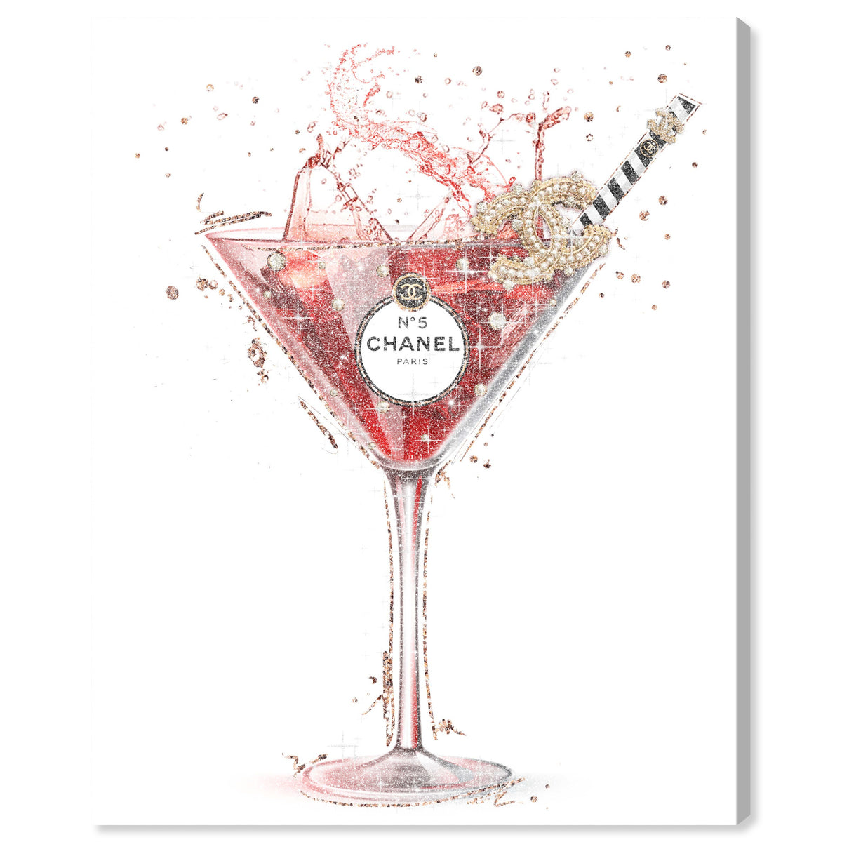 A Parisian Toast | Fashion Wall Art | Oliver Gal