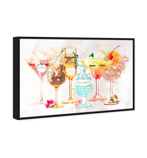 Luxury Cocktail Wall Art | Oliver Gal