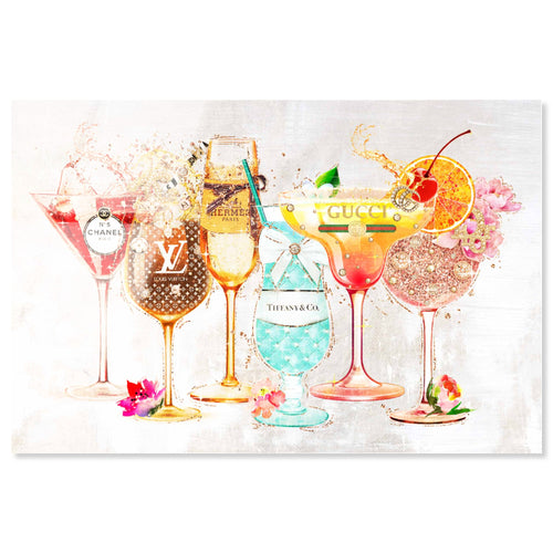 Oliver Gal 正規品　Tiffany GUCCI カクテルアート Luxury Cocktail Wall Art | Oliver Gal