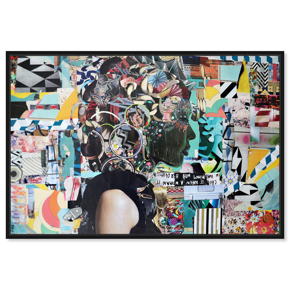 54x36/Framed Canvas/BFL