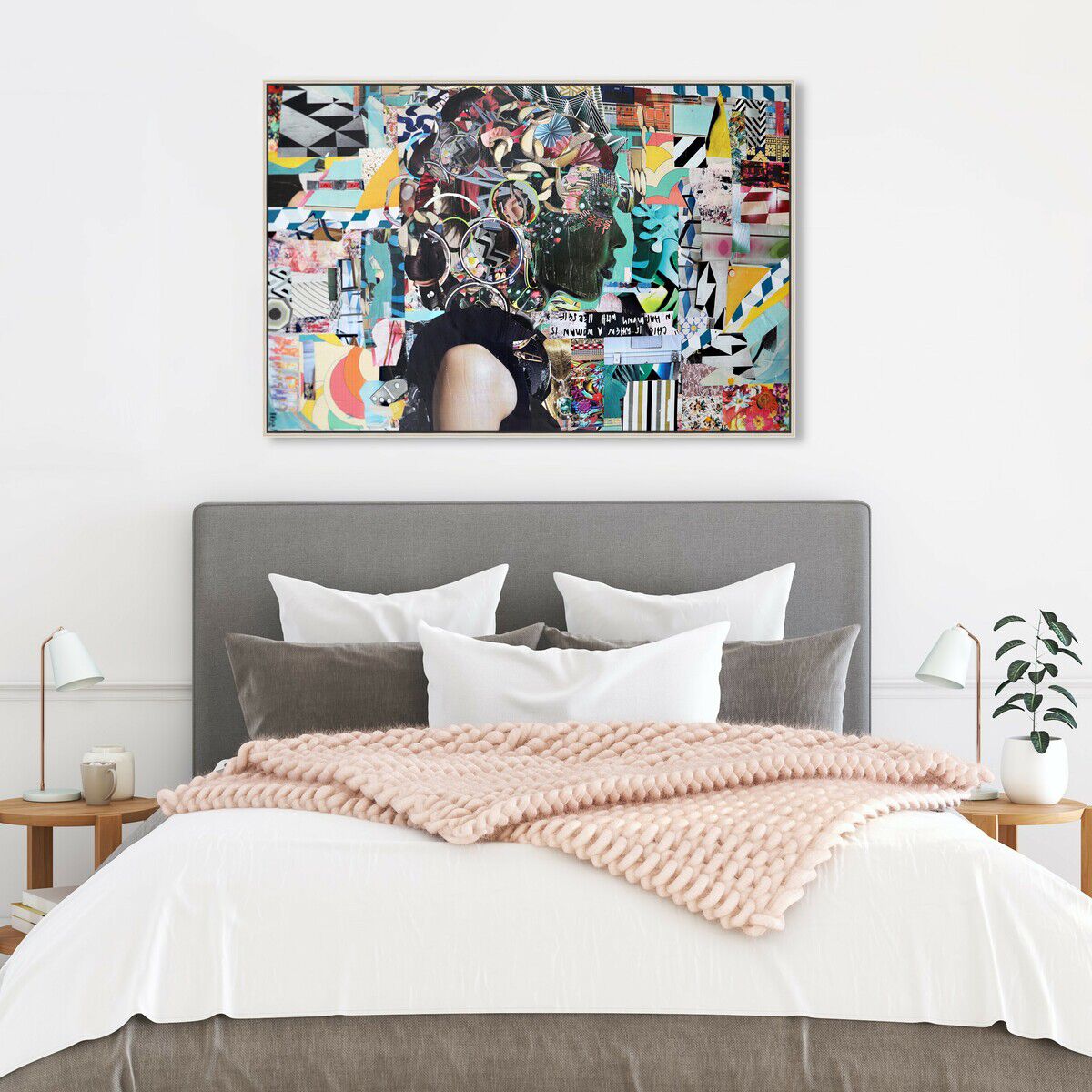 54x36/Framed Canvas/CFL