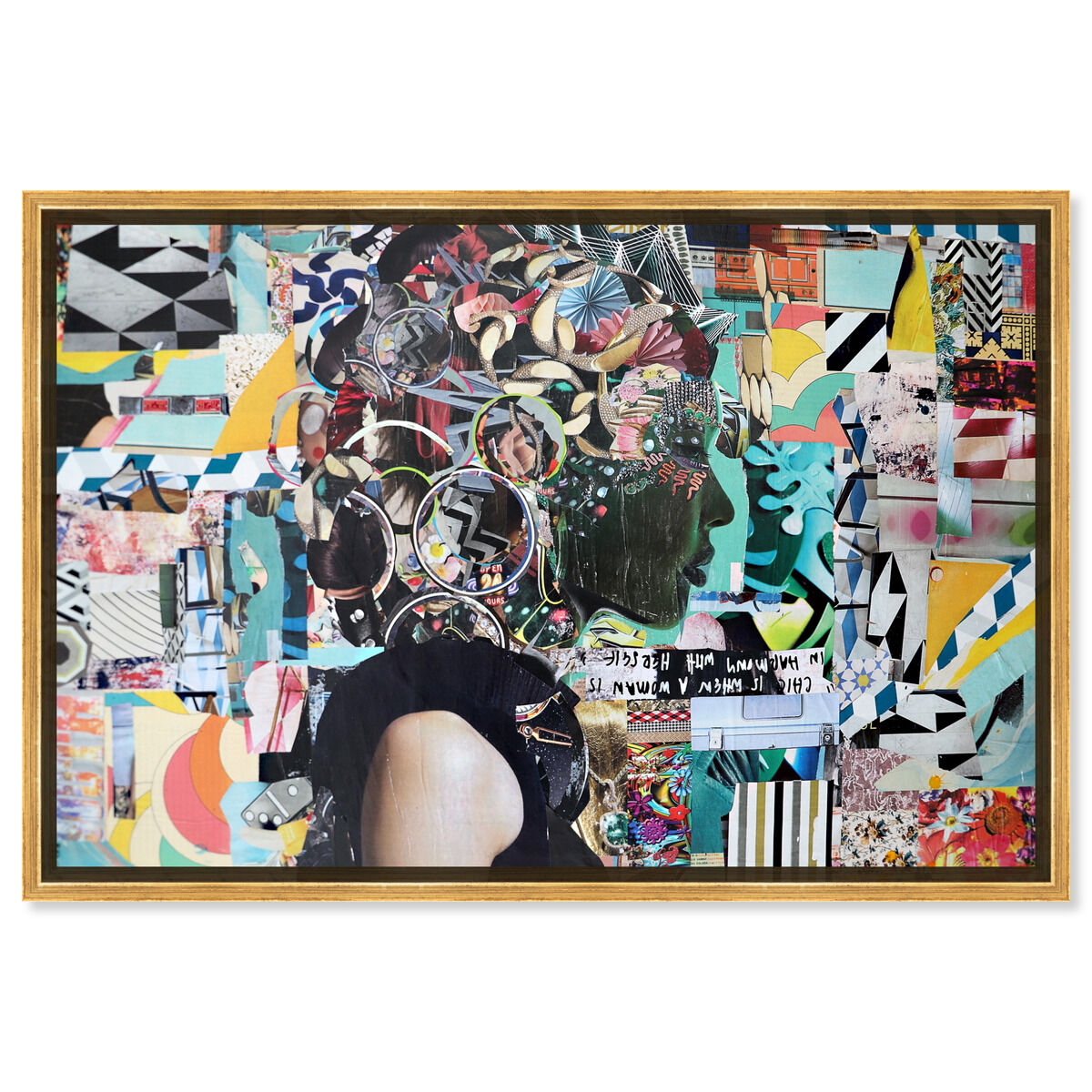 54x36/Framed Canvas/PSGLD