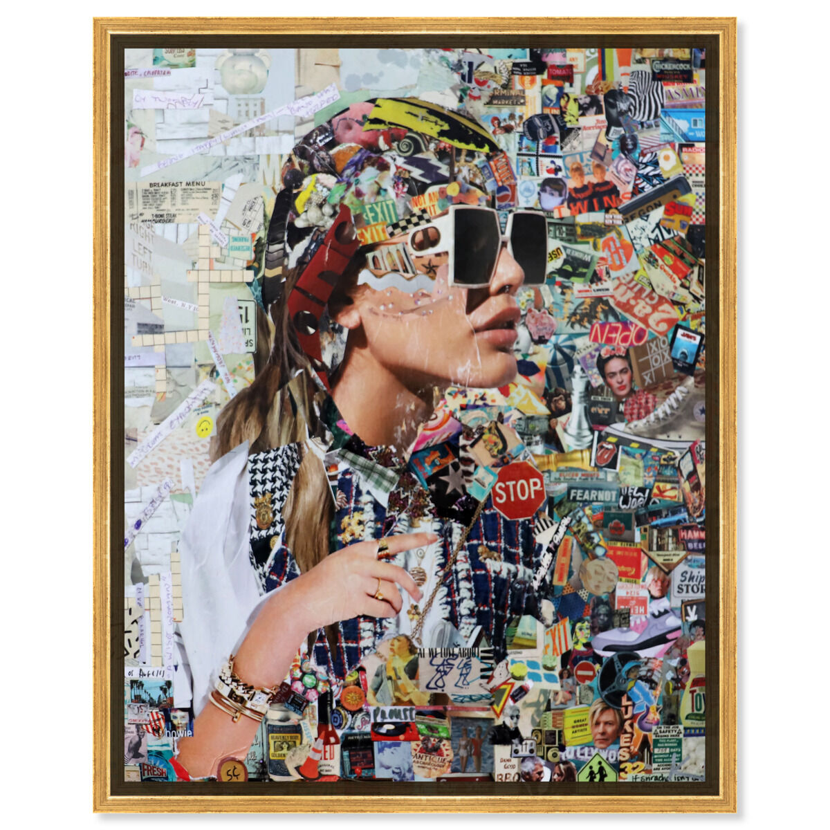 36x45/Framed Canvas/PSGLD