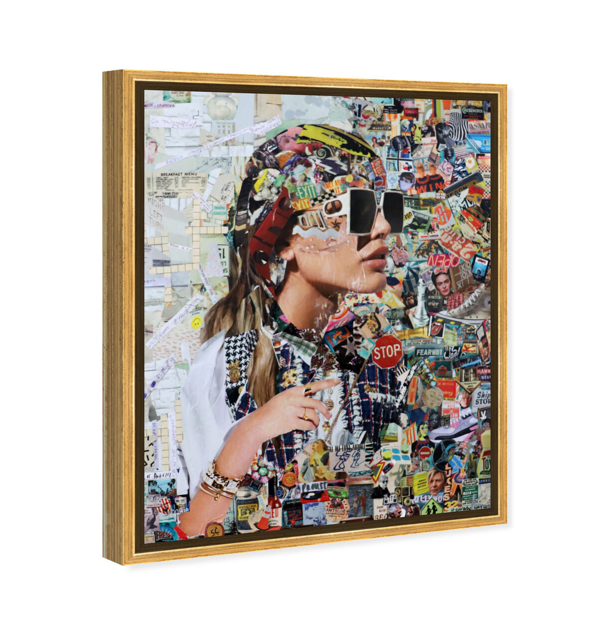 36x45/Framed Canvas/PSGLD