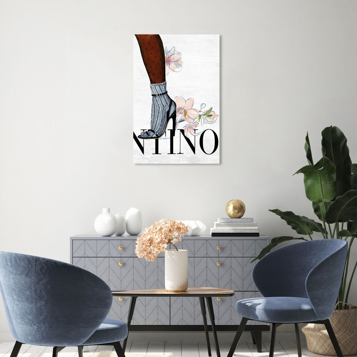 Walking Away II | Fashion Wall Art | Oliver Gal