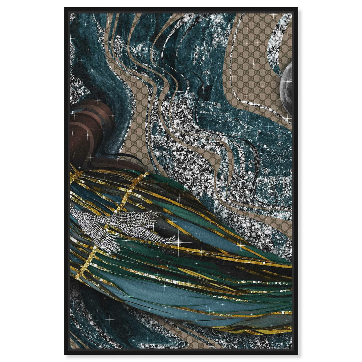 36x54/Framed Canvas/BFL