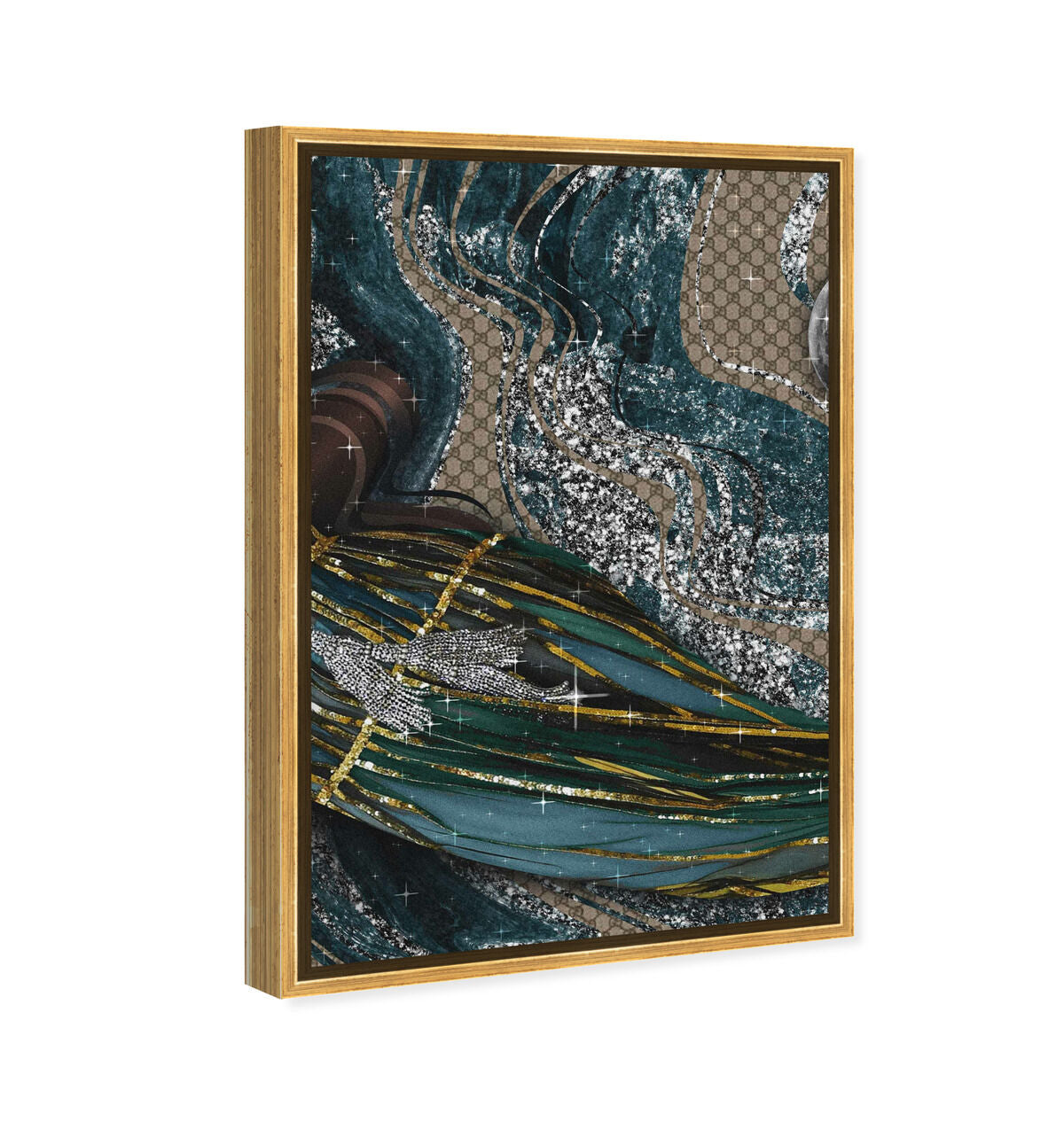 36x54/Framed Canvas/PSGLD