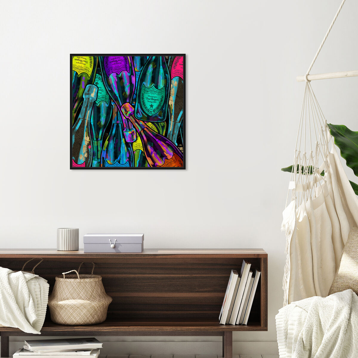 40x40/Framed Canvas/BFL