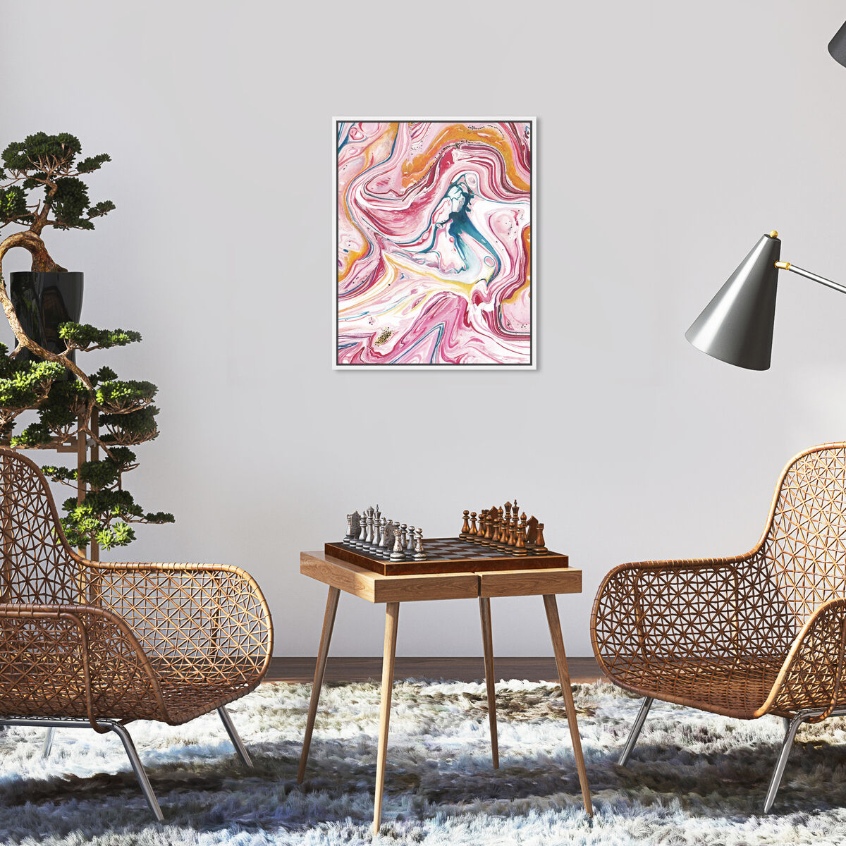 36x45/Framed Canvas/WFL