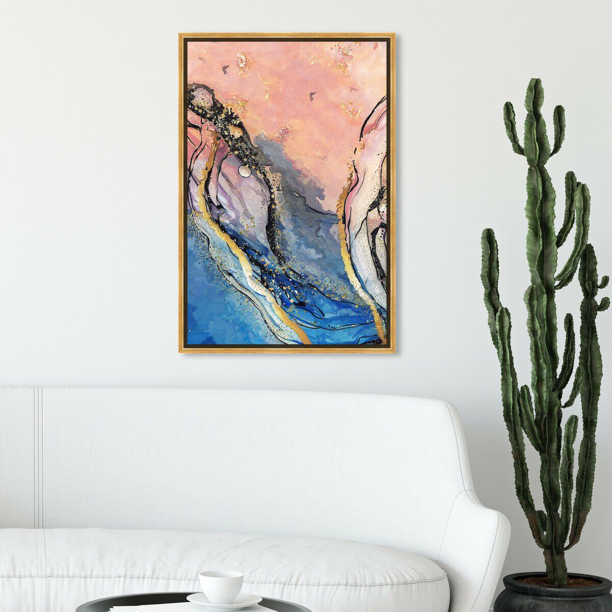 36x54/Framed Canvas/PSGLD