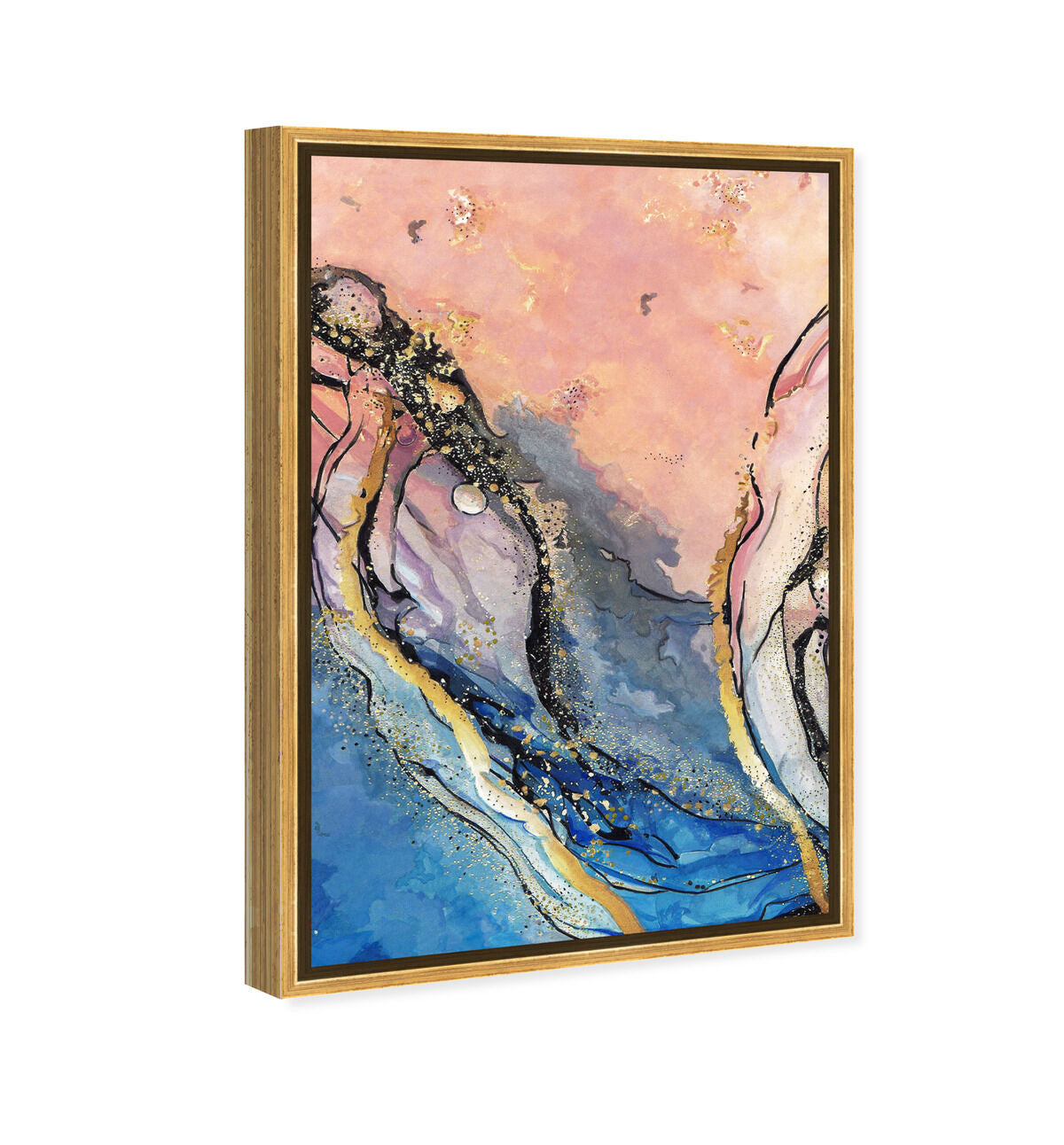 36x54/Framed Canvas/PSGLD