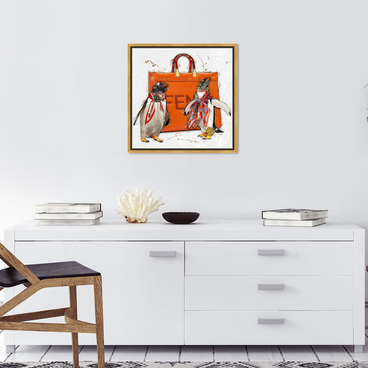 40x40/Framed Canvas/PSGLD