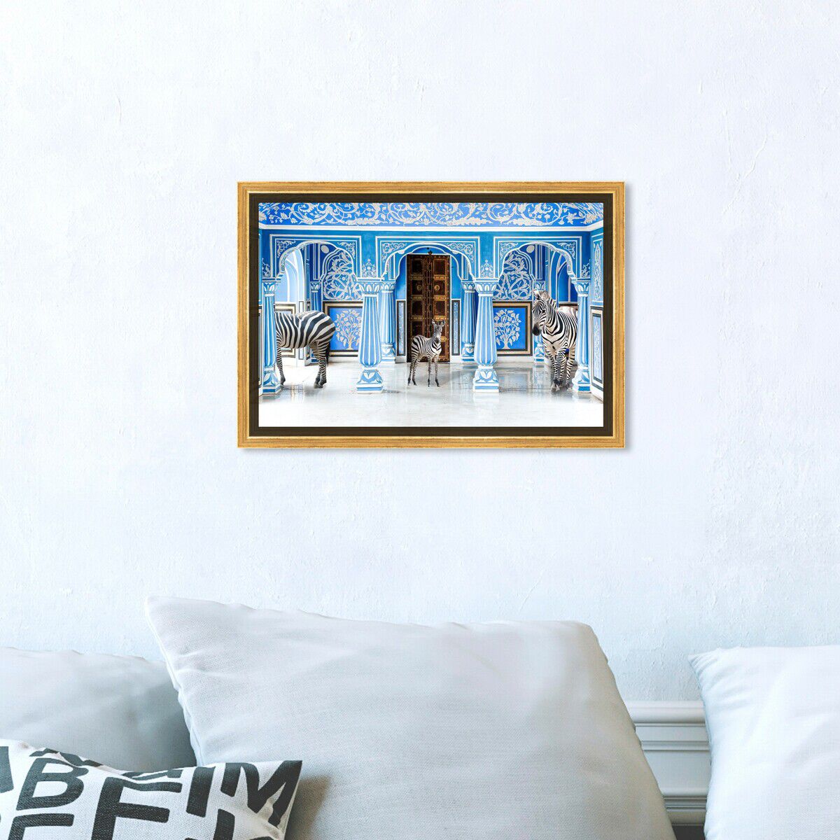 54x36/Framed Canvas/PSGLD