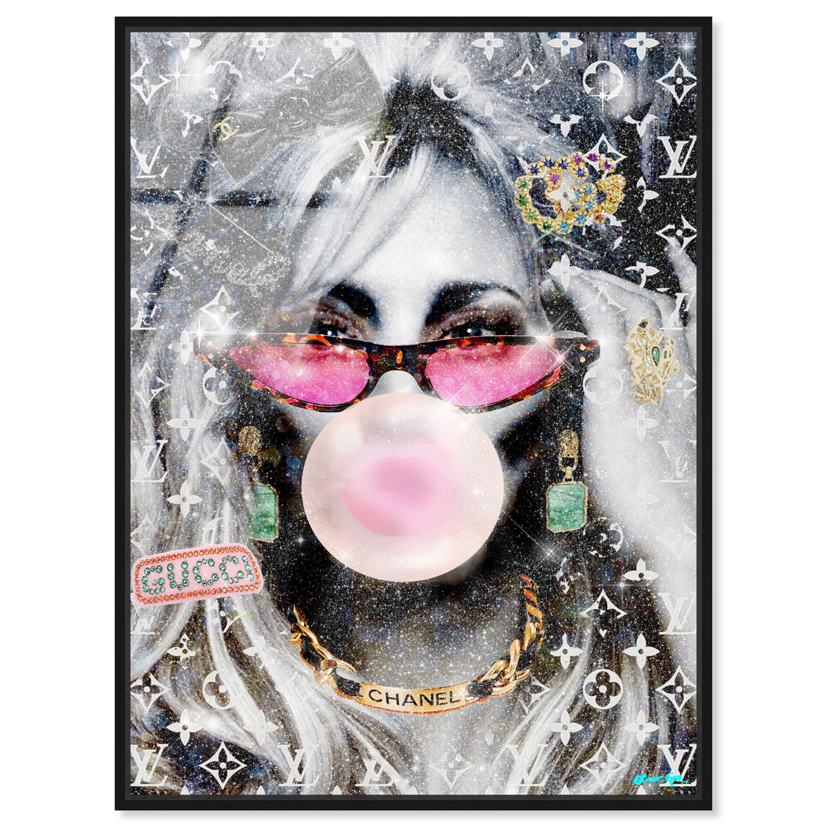 Always Such a Good Girl | Fashion Wall Art | Oliver Gal