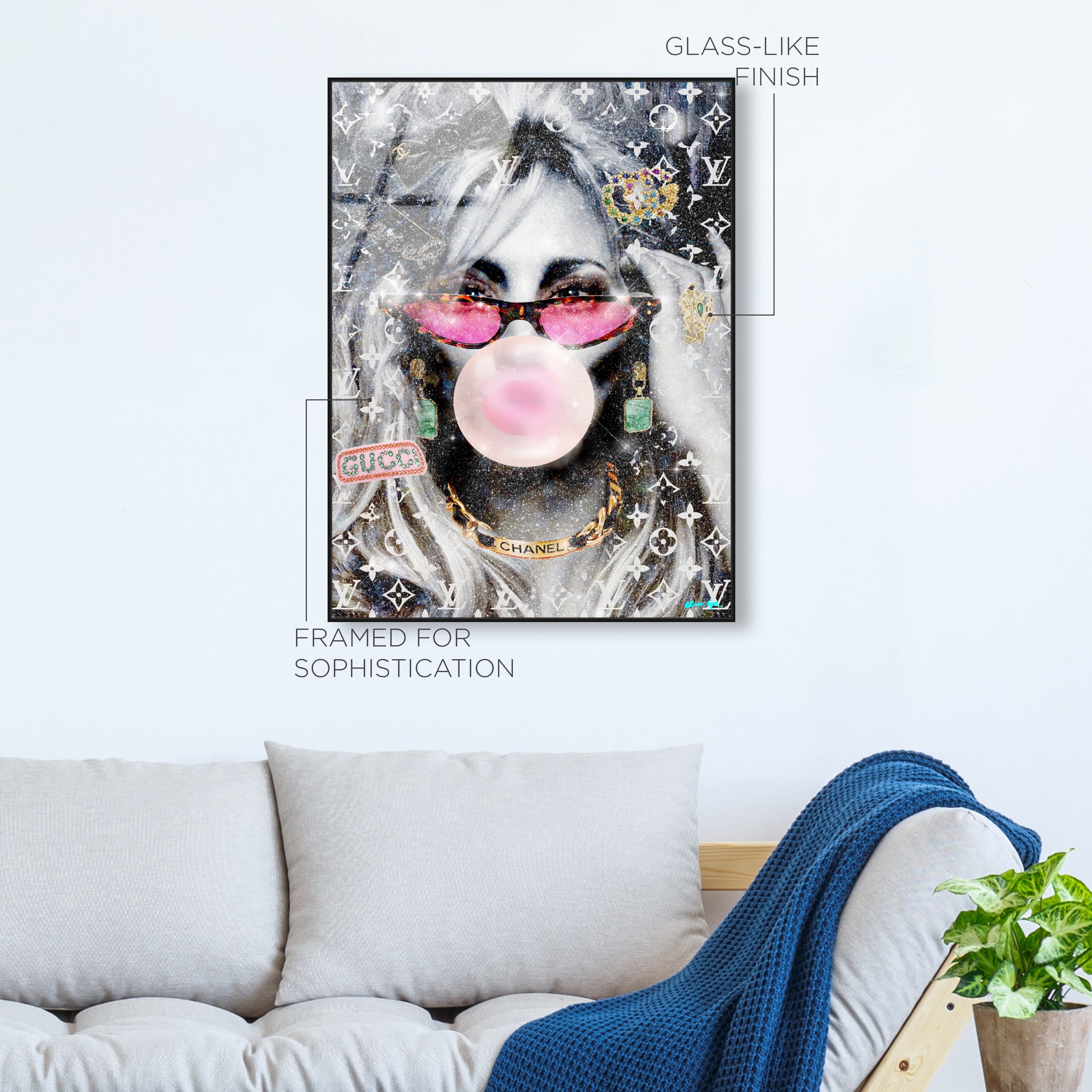 Always Such a Good Girl | Fashion Wall Art | Oliver Gal