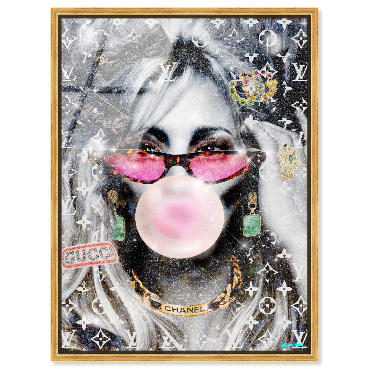Always Such a Good Girl | Fashion Wall Art | Oliver Gal