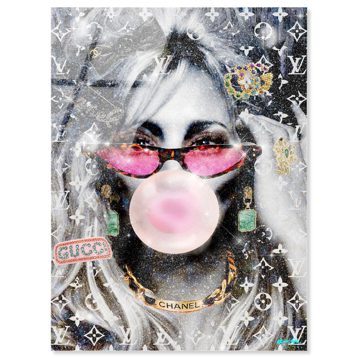 Always Such a Good Girl | Fashion Wall Art | Oliver Gal