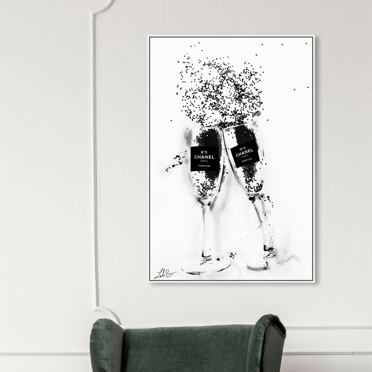 36x54/Framed Canvas/WFL
