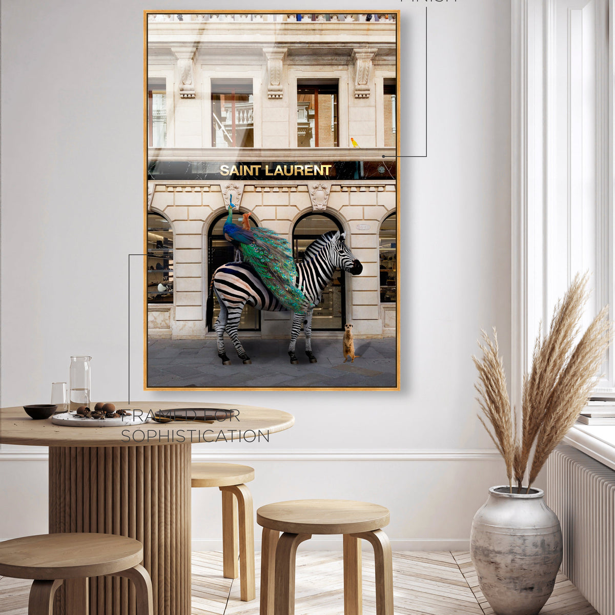 【新品】 オリバーガル OliverGal Ain't Laurent Team Laurent | Fashion and Glam Wall Art by The Oliver Gal