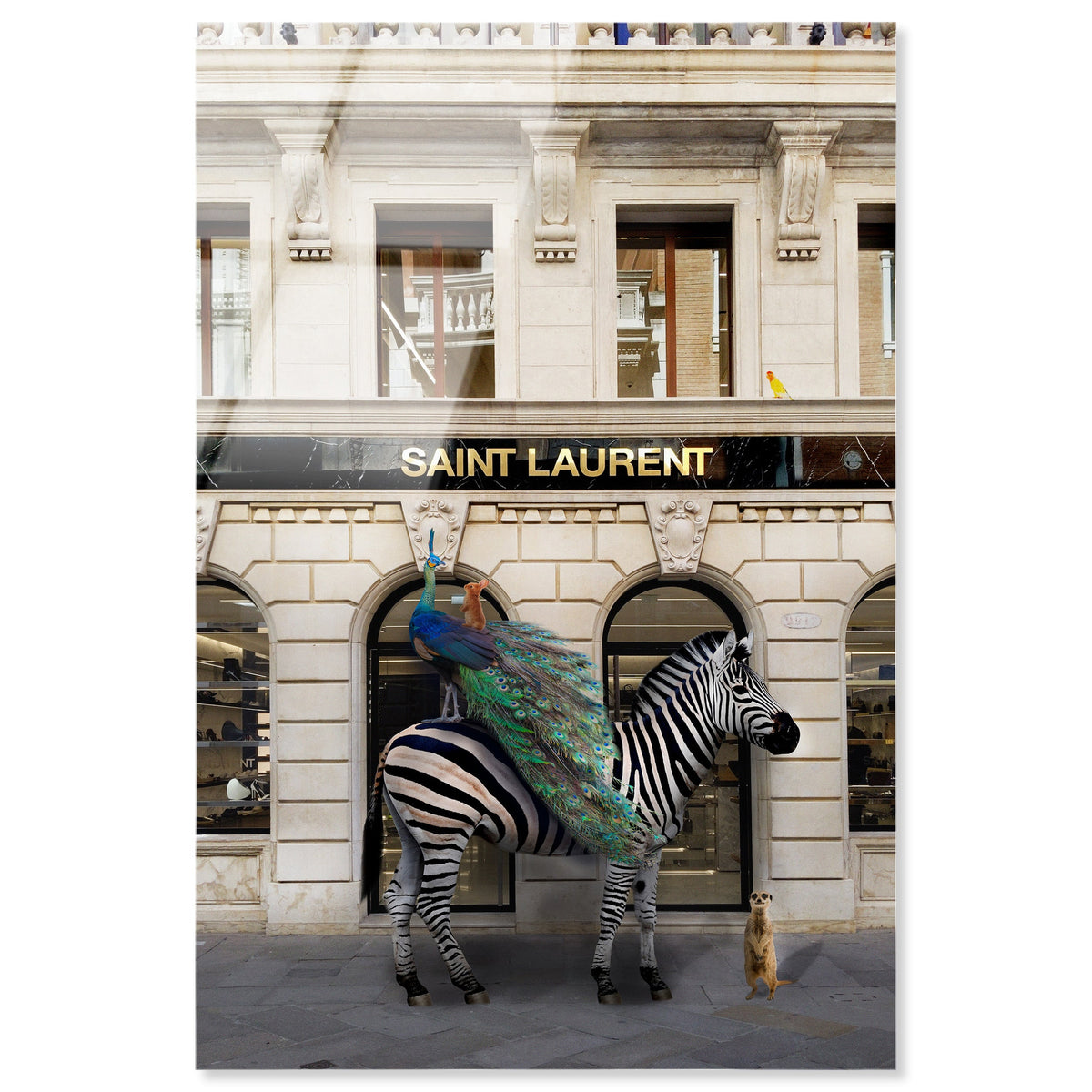 オリバーガル　Yves Saint Laurent Team Laurent | Fashion and Glam Wall Art by The Oliver Gal