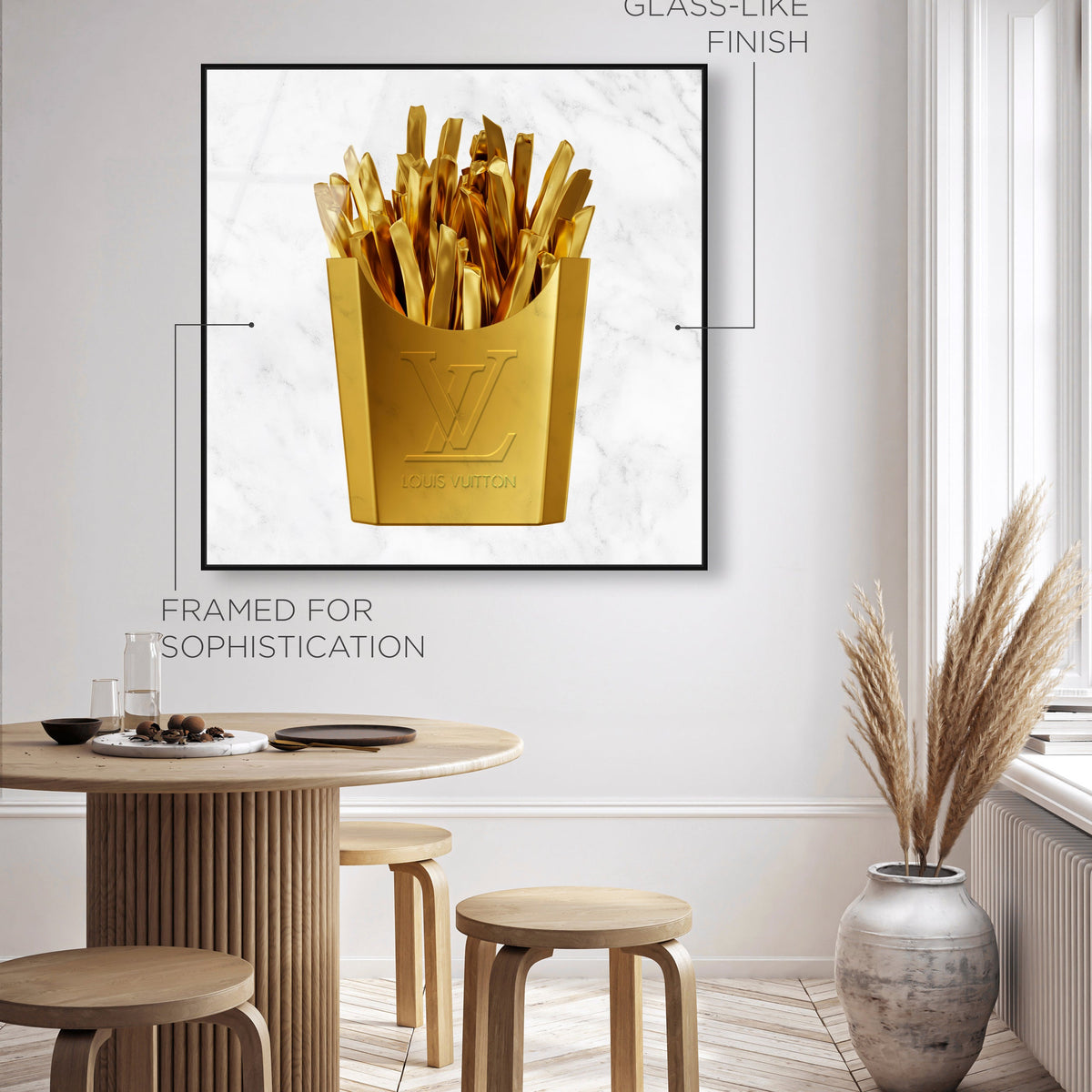 Designer Fries | Fashion and Glam Wall Art by The Oliver Gal