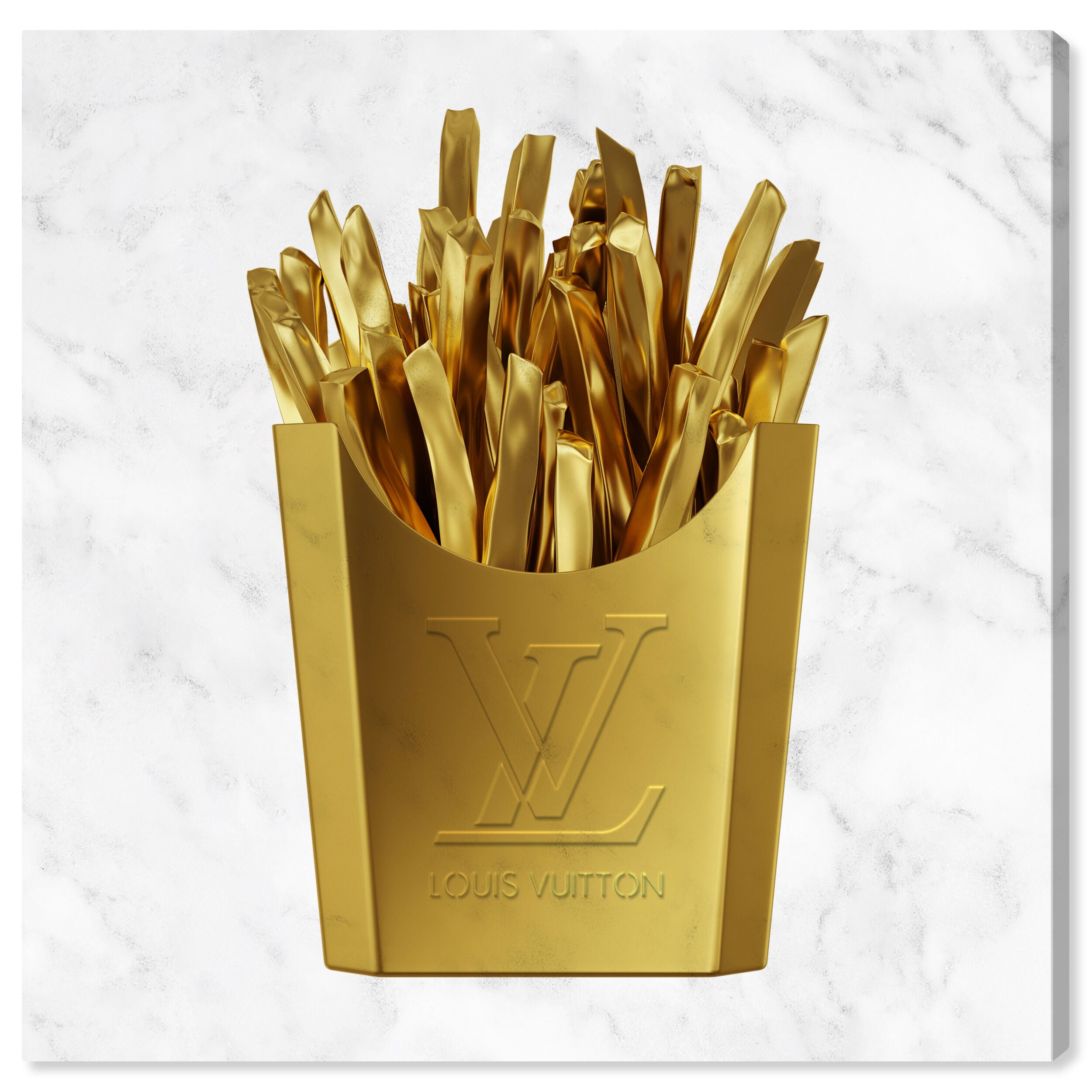 Designer Fries | Fashion and Glam Wall Art by The Oliver Gal