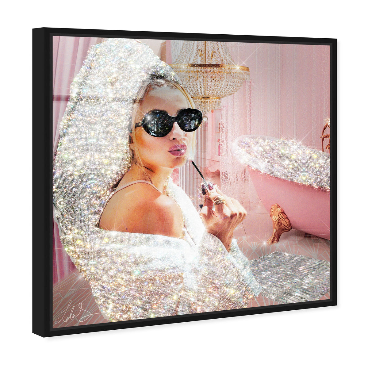 Self Care Queen: Portrait Wall Art | Oliver Gal