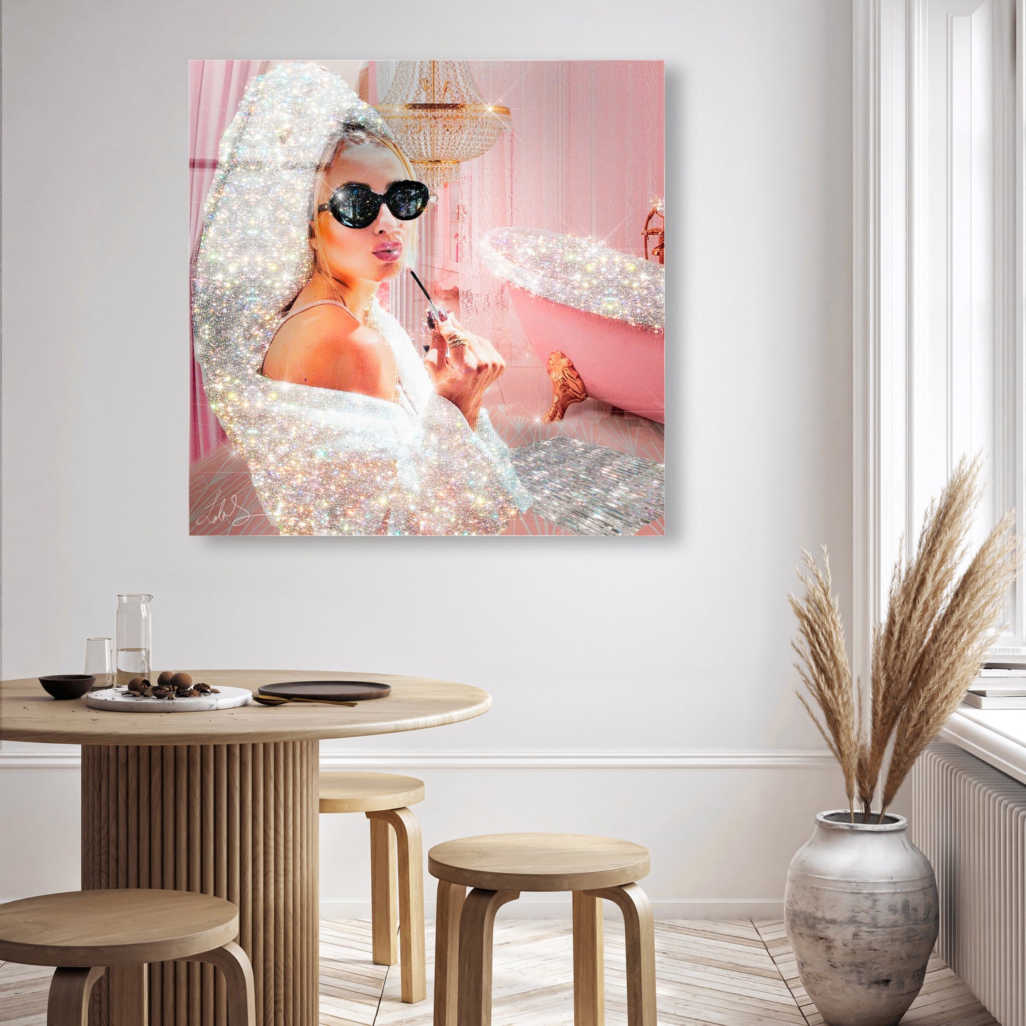 40x40/Acrylic/Unframed