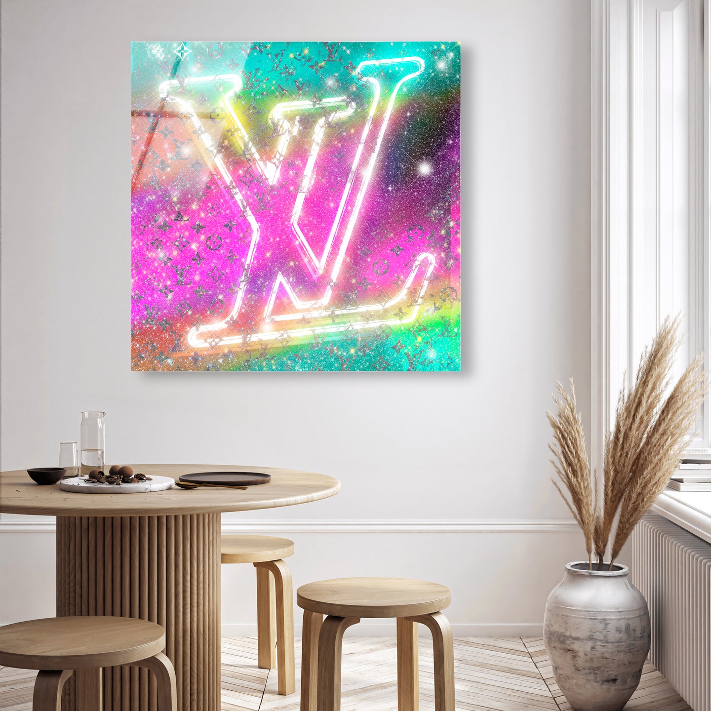 40x40/Acrylic/Unframed
