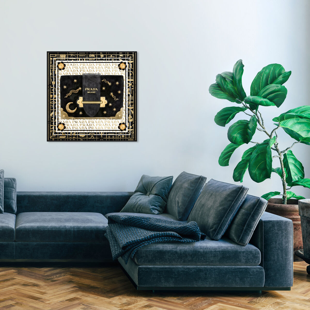 40x40/Framed Canvas/BFL