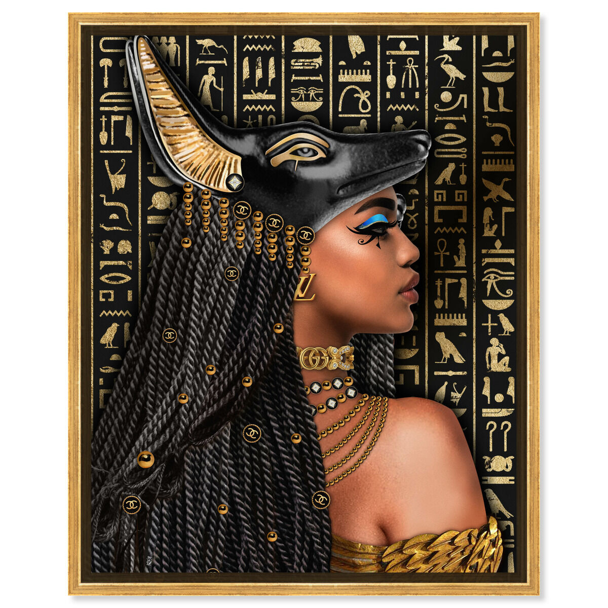 36x45/Framed Canvas/PSGLD