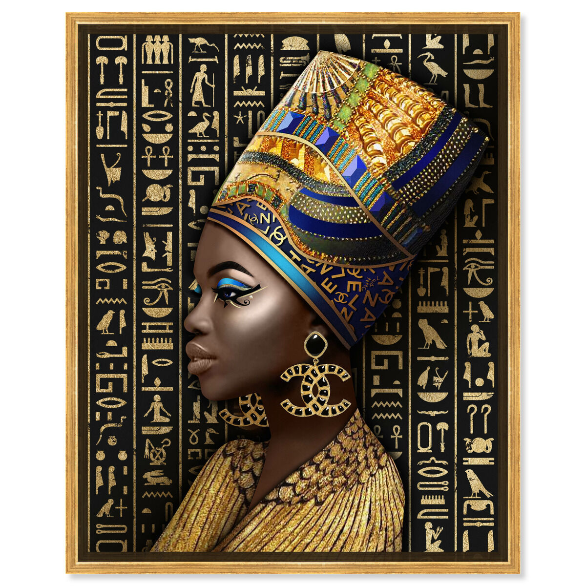 36x45/Framed Canvas/PSGLD