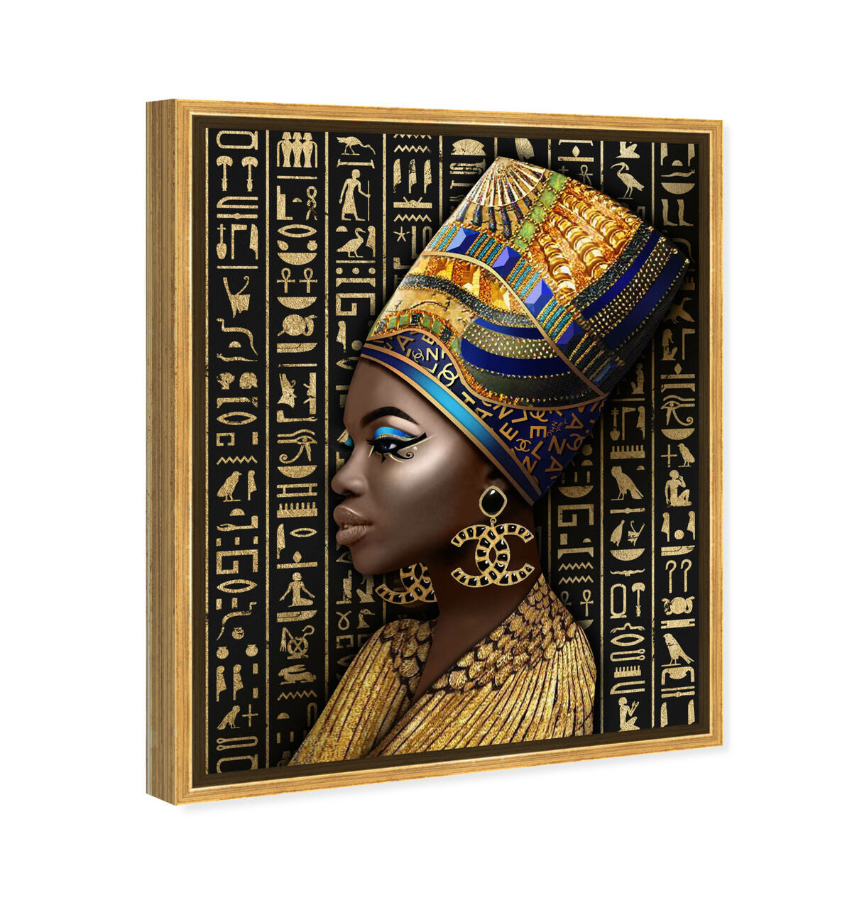 36x45/Framed Canvas/PSGLD