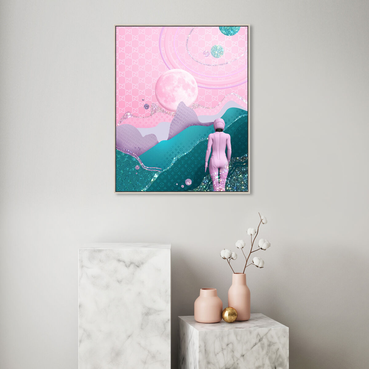 36x45/Framed Canvas/CFL