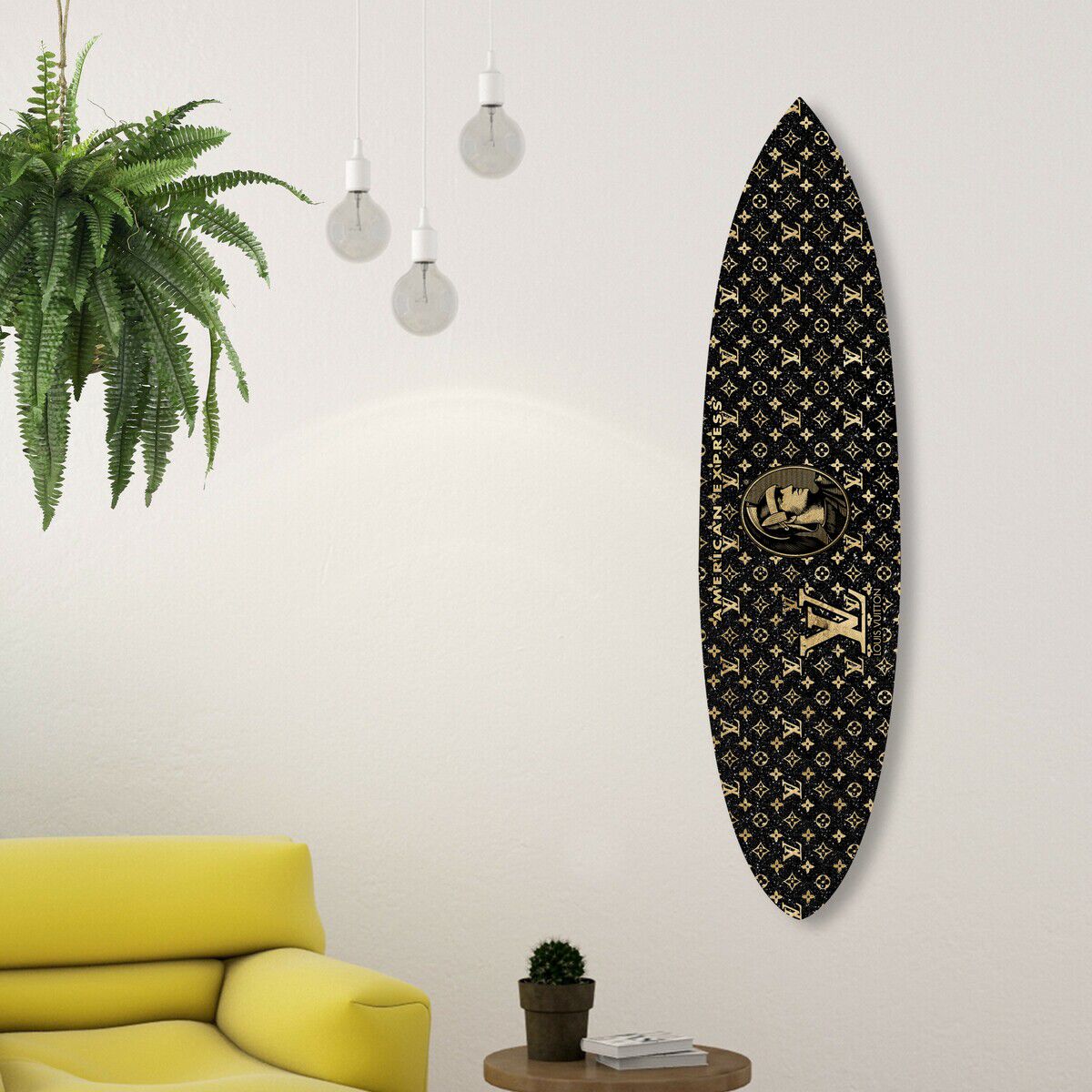 Louis French Plastic  Surfboard
