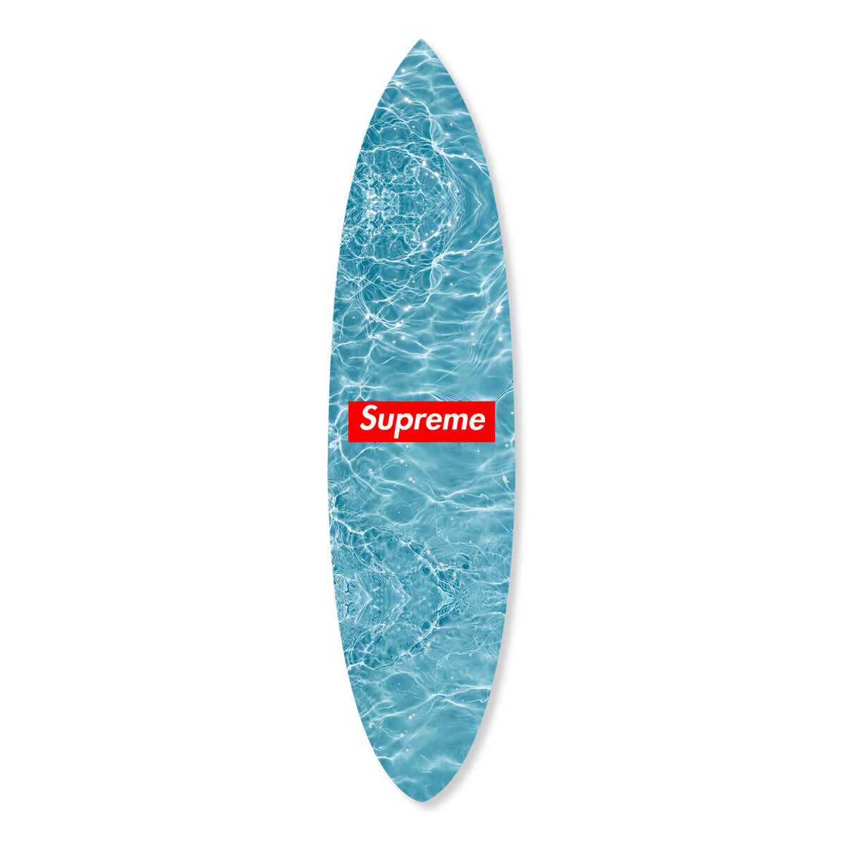 Order of Red Surfboard | Fashion Wall Art | Oliver Gal