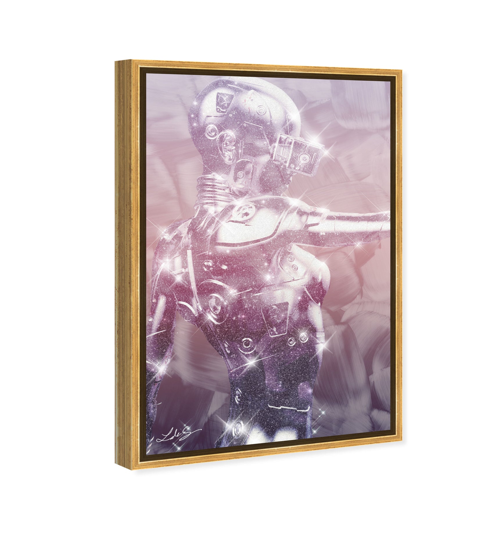 36x54/Framed Canvas/PSGLD